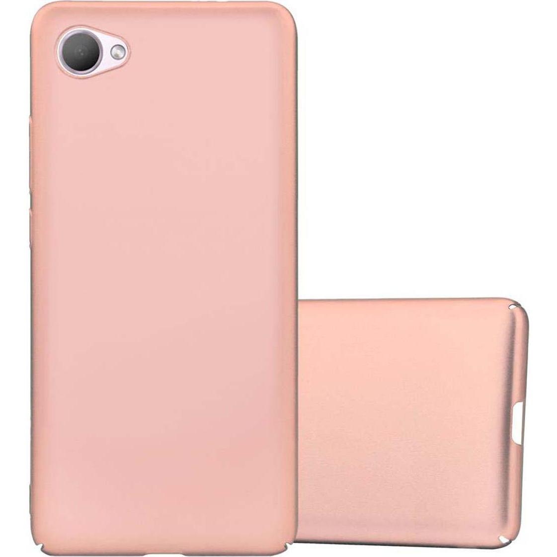 Thumbnail - Cadorabo Hard Cover Matt Metall Cover (HTC Desire 12), Smartphone Hülle, Rosa
