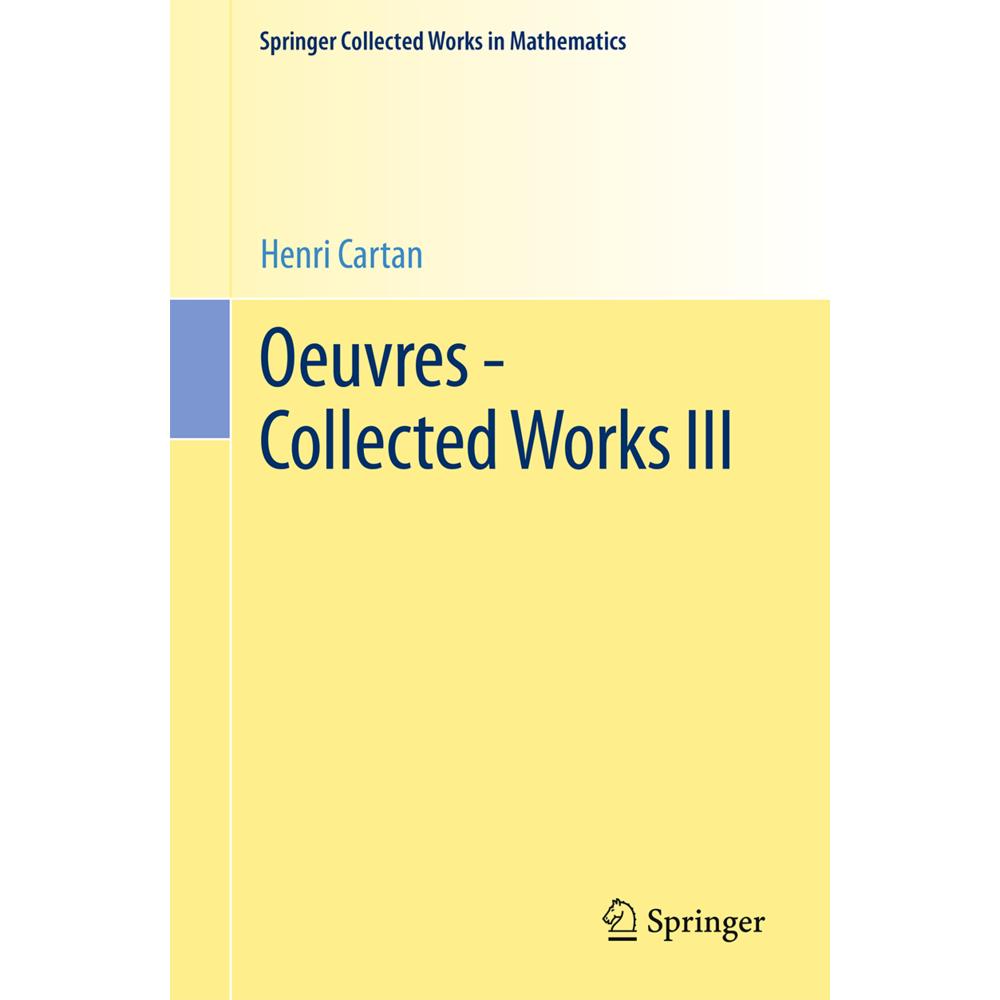 Oeuvres - Collected Works III, Fachbücher von Henri Cartan