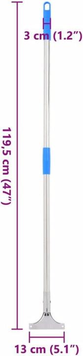 Actual product image vidaXL Bodenwischer-Stiel (1 pcs.)