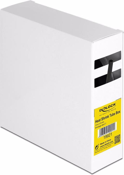 Immagine prodotto Delock Tubo termorestringente 10m x 4,8mm nero (1 x)
