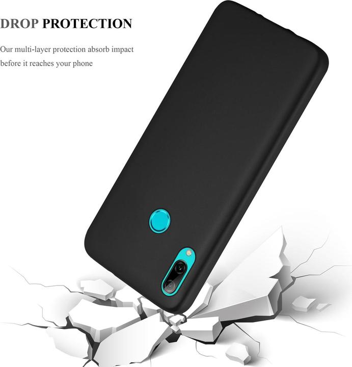 Image du produit Cadorabo Couverture métallique mate TPU (Huawei P Smart (2019))