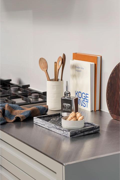 Actual product image Mette Ditmer MARBLE deco tray - Black