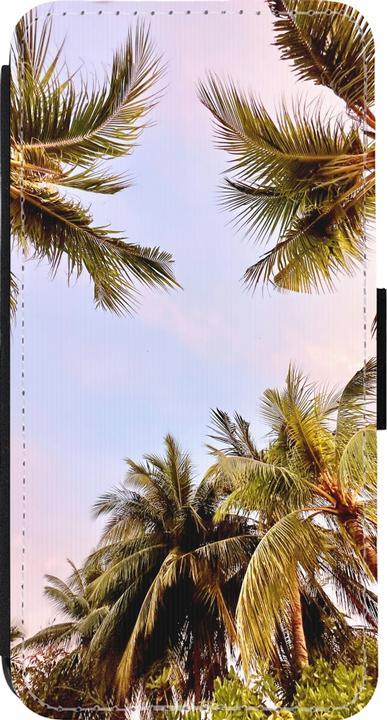 Image du produit PhoneLook Coque Wallet noir Summer 2023 palm tree vibe (Apple iPhone 13 Pro)