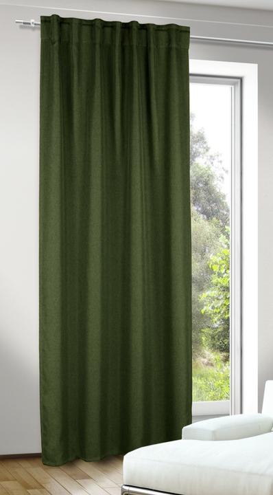 Productafbeelding Sehlbach Fertiggardine mit verdeckten Schlaufen Dimout Uni (245 x 135 cm)