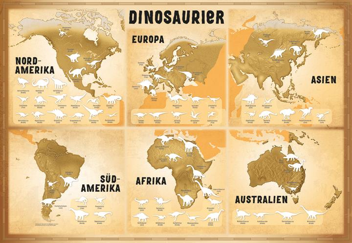 Produktbild Panini Glow-in-the-Dark Dinosaurier: Mein grosser Stickeratlas