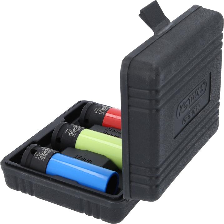 Image du produit KS Tools Jeu de douilles (21 mm, 18 mm, 20 mm, 19 mm, 17 mm)