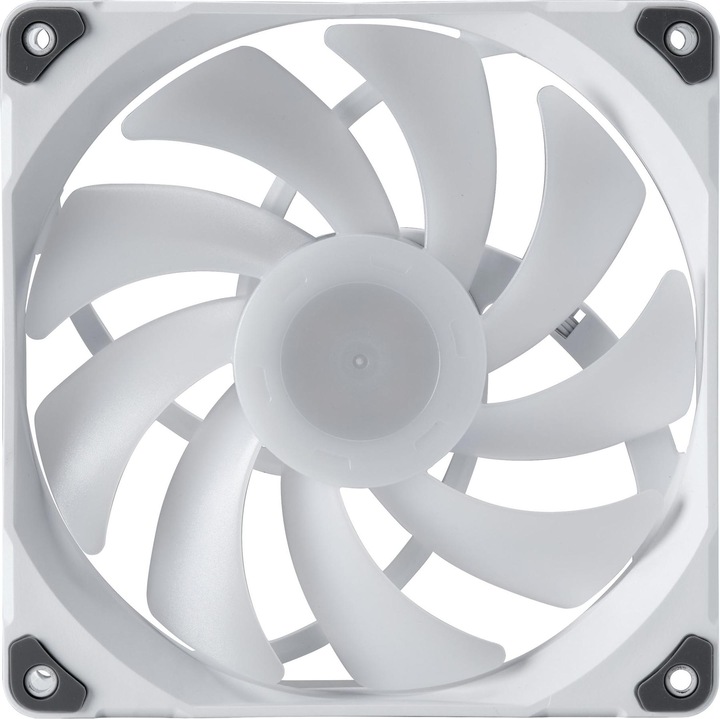 Actual product image Phanteks M25 PWM D-RGB fan, 3-pack - 140mm, white (140 mm, 3 x)