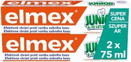 Produktbild Elmex Junior Duopack Toothpaste 2X 75 Ml (75 ml)
