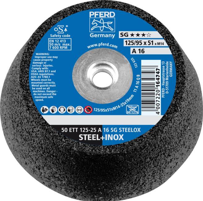 Produktbild Pferd 50 ETT 125-25 A 16 SG STEELOX/M14 (16)