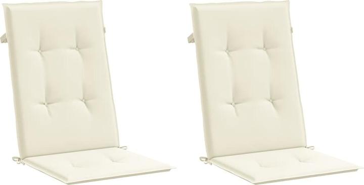 Produktbild vidaXL Gartenstuhlauflage für Hochlehner (120 x 50 cm)