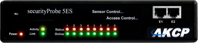 Immagine prodotto AKCP securityProbe5ES, 8 porte