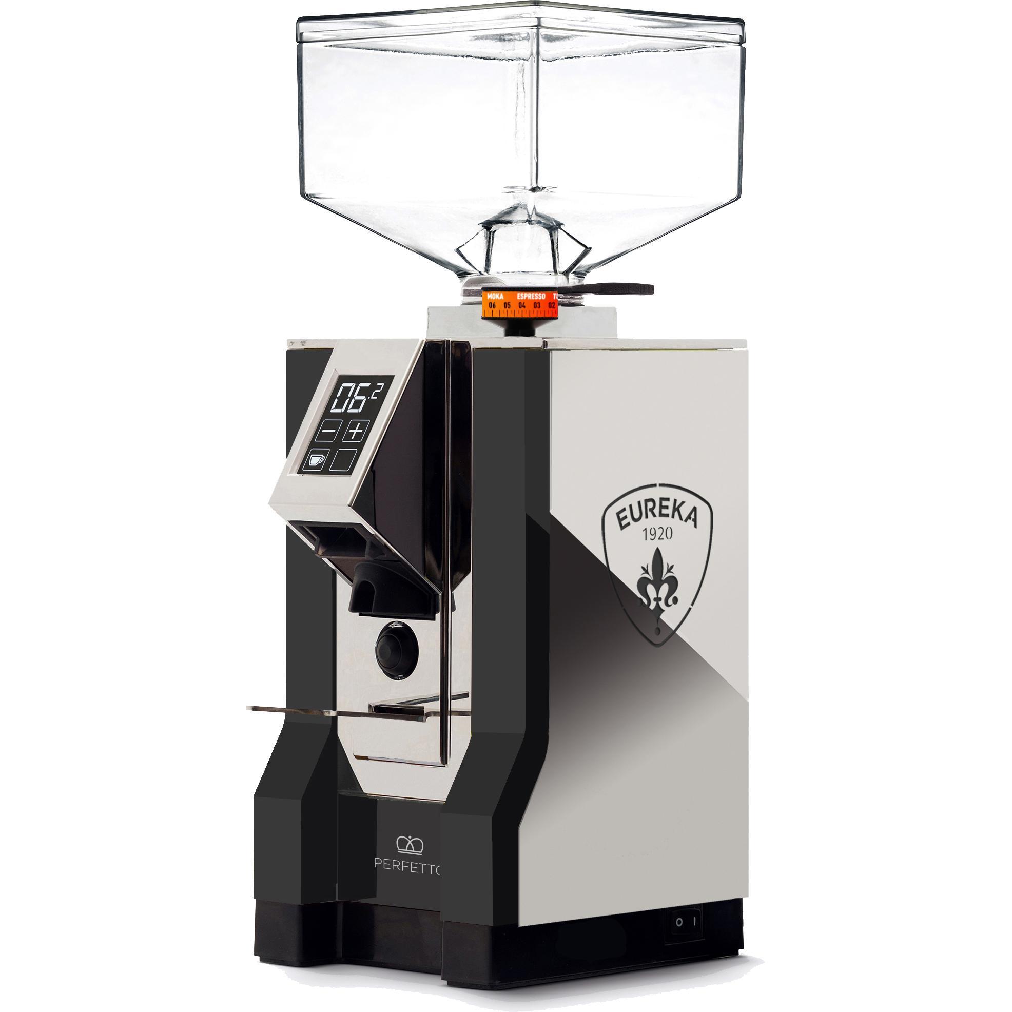 Eureka Mignon Perfetto, Kaffeemühle, Schwarz