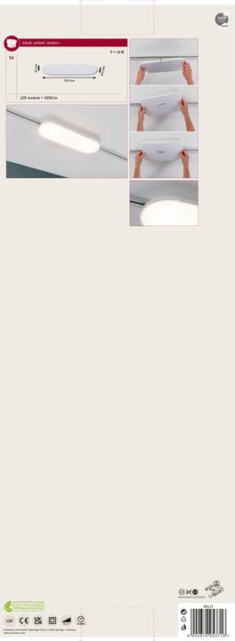 Produktbild Paulmann URail Panel Deck (1800 lm)