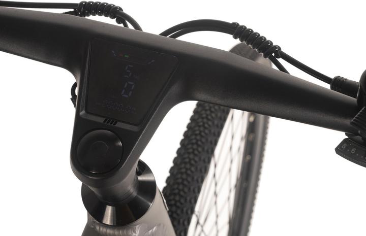 Produktbild Adore E-Citybike 28" Alu Urban Bike Stadtfahrrad UBR-770 Heckmotor 35NM / 9,8Ah Stahlgrau (53 cm)