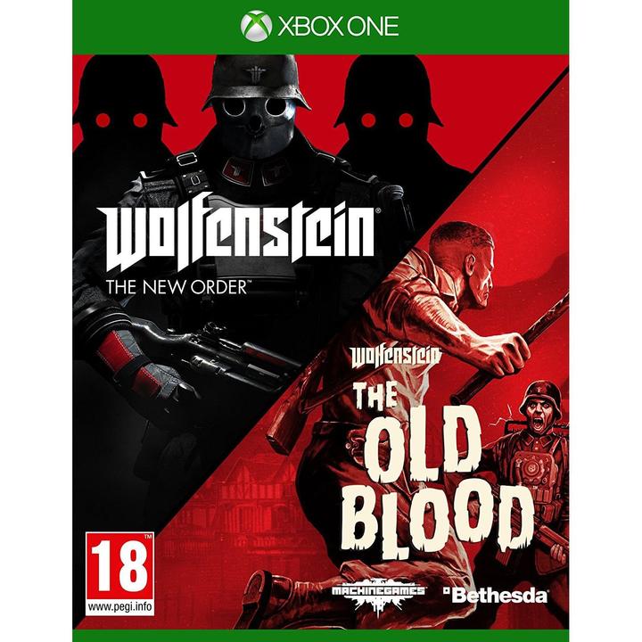 Immagine prodotto Bethesda Pacchetto doppio Wolfenstein - Il nuovo ordine e Il vecchio sangue (Xbox One S, EN)