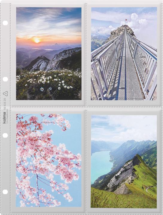 Actual product image Kolma A4 smooth medium 4 x A6 (A4, 10x)