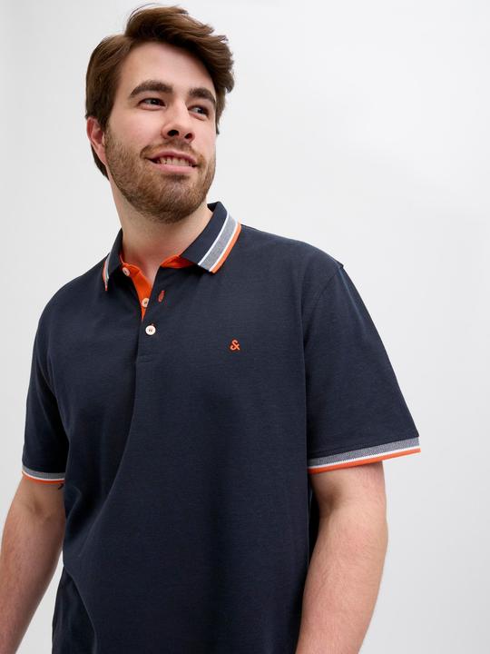 Produktbild Jack & Jones Plus Size Jjepaulos Polo Ss Noos Pls (5XL)