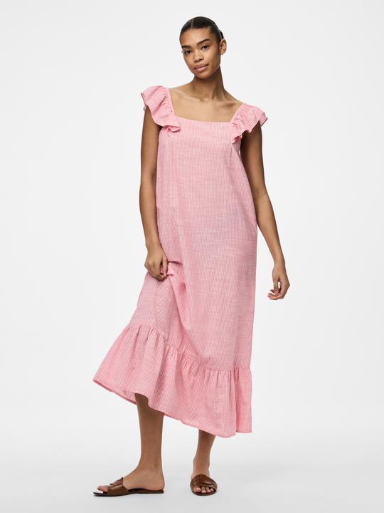 Image du produit Pieces PCAPIA Midi Kleid aus Leinengemisch (M)