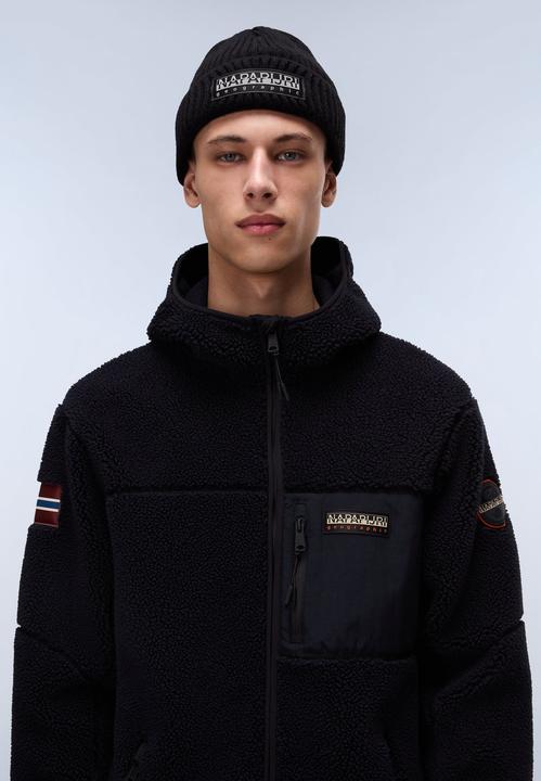 Produktbild Napapijri fleecejacke mit kapuze und durchgehendem reissverschluss yupik 3 (S, XL)