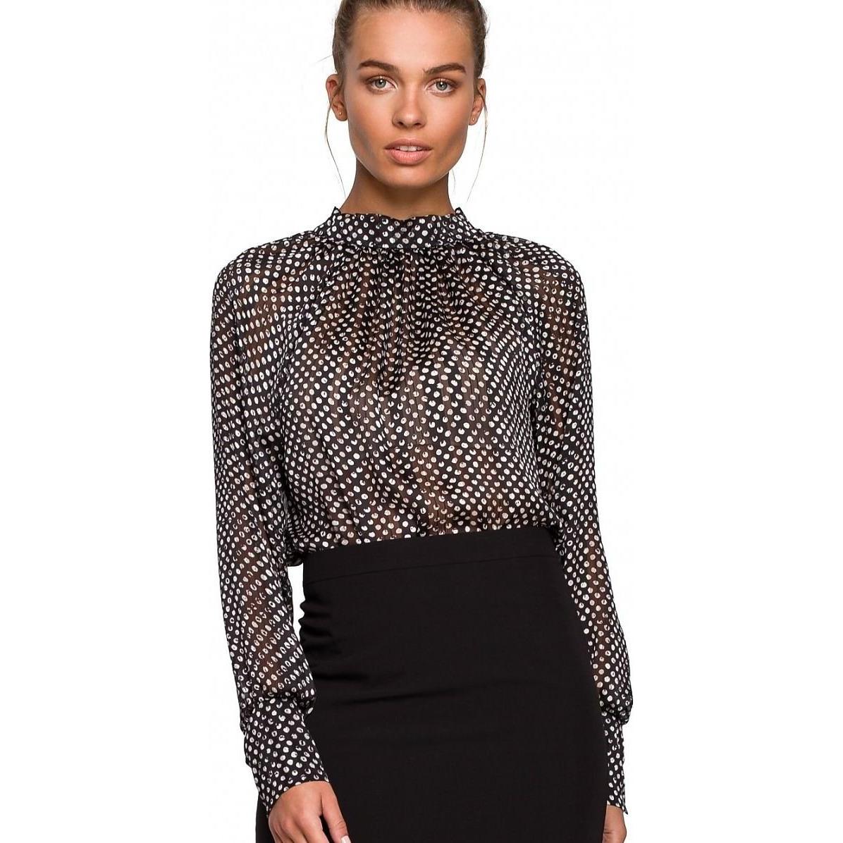Stylove, Bluse, Bluse, Schwarz, (S)