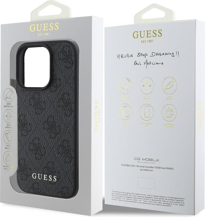 Image du produit Guess iPhone 16 Pro Max 4G Charm Case (Apple iPhone 16 Pro Max)