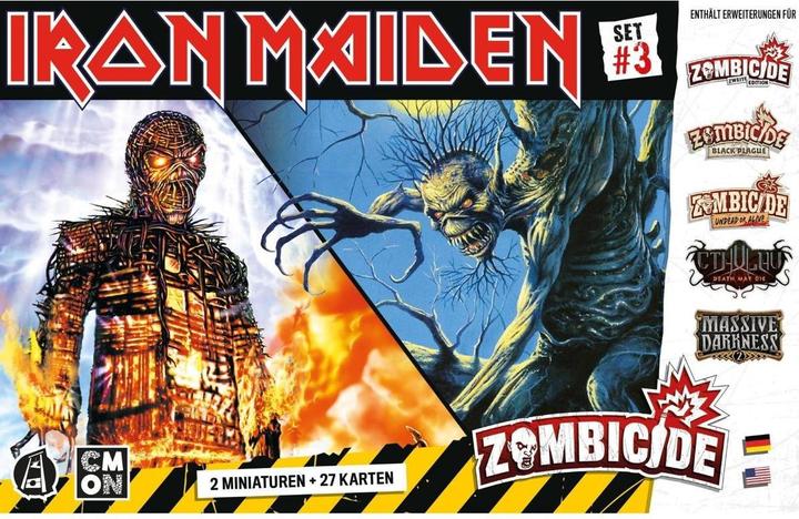 Cmon Zombicide - Iron Maiden Character Pack 3, gioco da tavolo, per 1-6 giocatori, da 14 anni. (Inglese, Tedesco, 1 - 6 Giocatori)