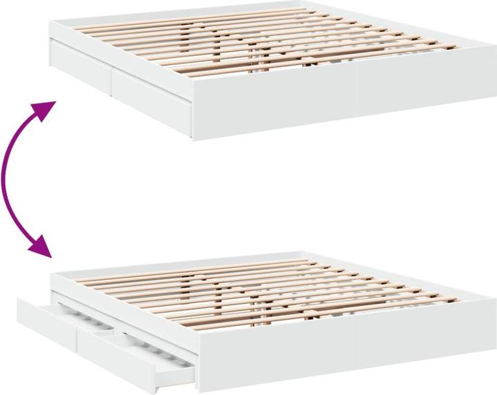 Image du produit vidaXL Bettgestell (200 x 200 cm)