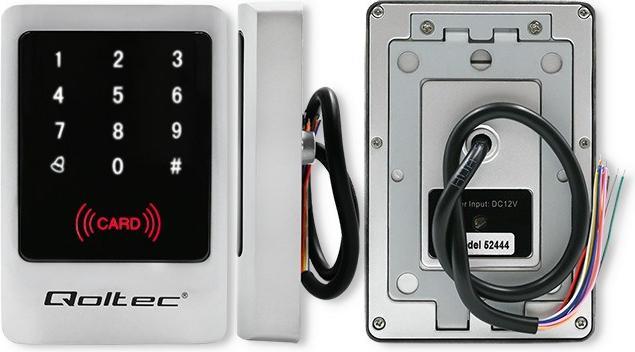 Actual product image Qoltec N--QOLTEC 52444 Code lock MIMAS with R (Key card)