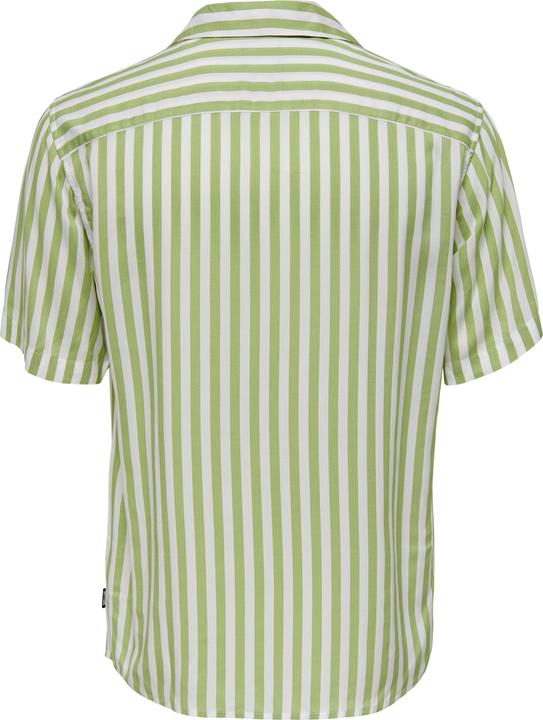 Produktbild Only & Sons Gestreiftes Kurzarmhemd (S)