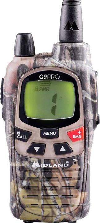 Actual product image Midland G9 Pro C923.S5 PMR radio