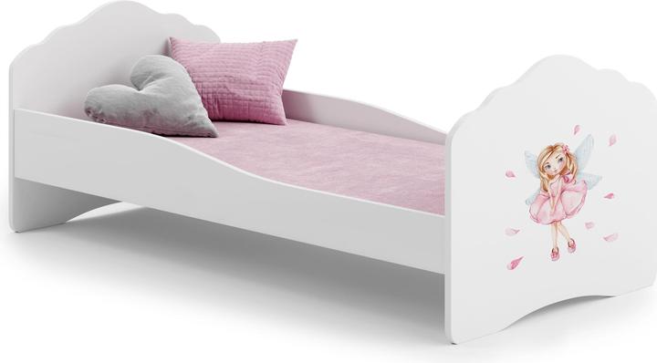Produktbild ADRK Furniture Bett mit Matratze CASIMO GIRL WITH WINGS 160x80 (160 x 80 cm)