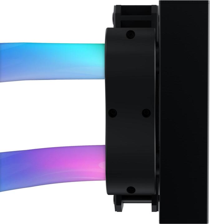 Produktbild Xigmatek Kit Watercooling Neon Aqua RGB - 240mm (Noir)