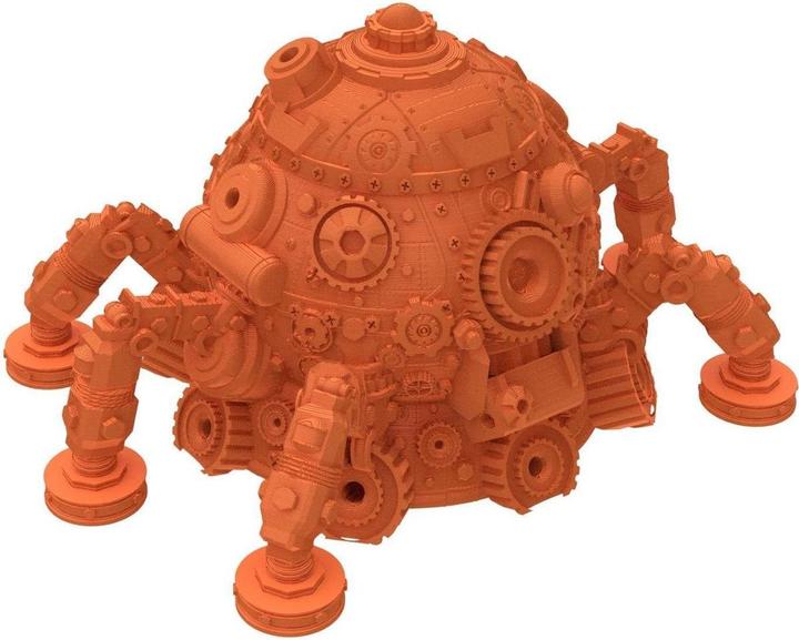 Produktbild Feldherr Fates End Würfelfallengefängnis Octotank orange für Tabletop (Kunststoff)