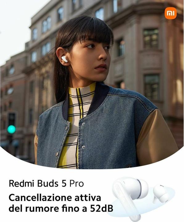Image du produit Xiaomi Redmi Buds 5 Pro (ANC, 10 h, Sans fil)