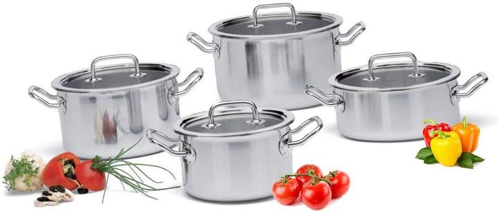 Spring Brigade Basic (24 cm, Pan set + pot set, Stainless steel)