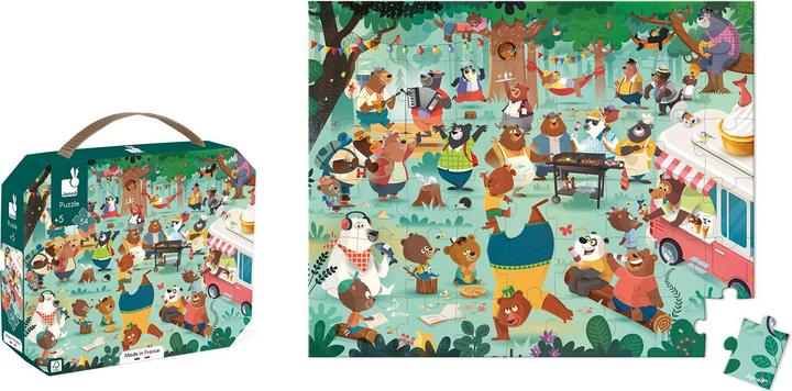 Immagine prodotto Janod Famiglia di orsi puzzle (54 pezzi)