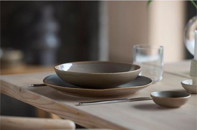 Produktbild Villa Collection Speiseteller Shoku Ø 27 cm, 6 Stück, Braun (6 x, 27 cm)