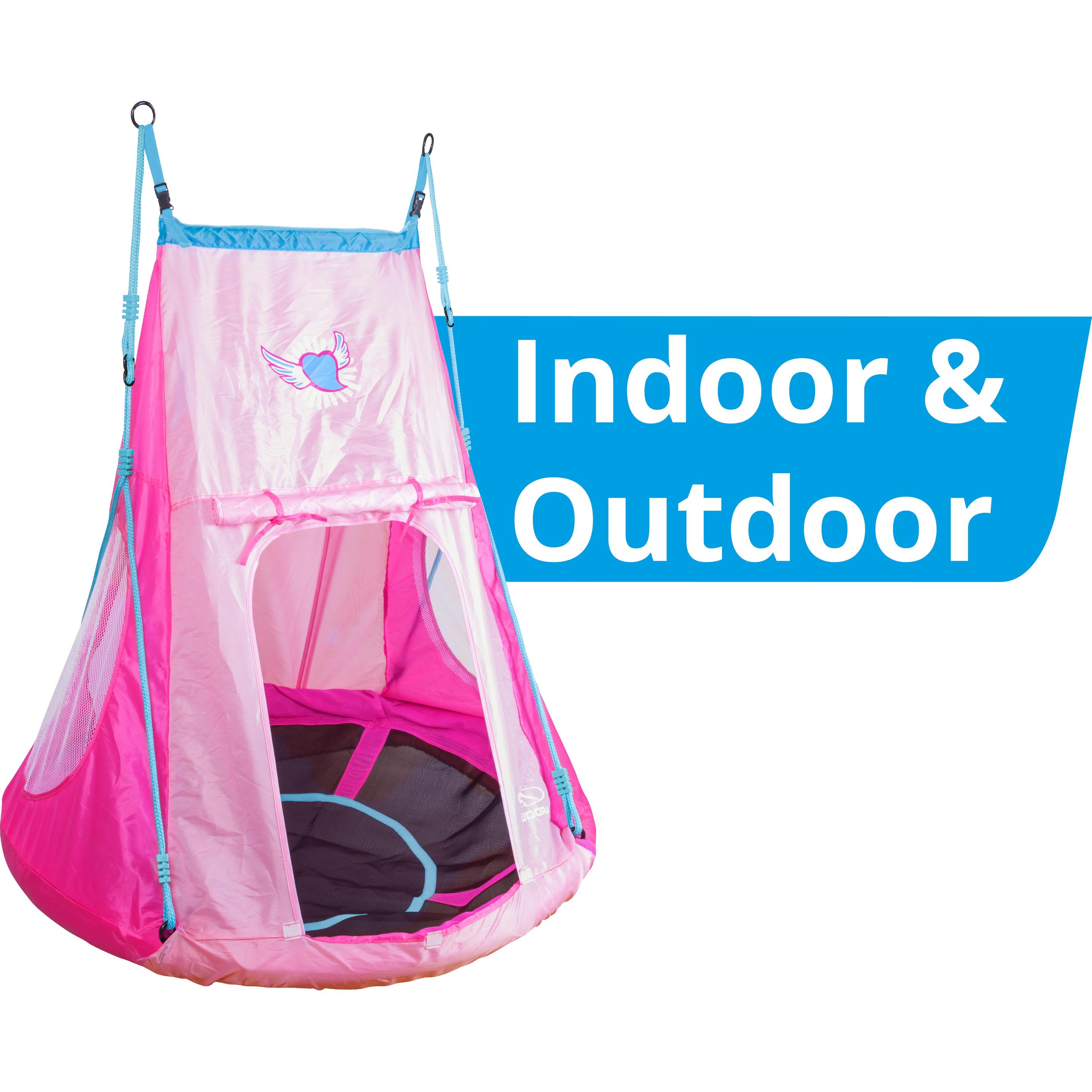 Hudora Nestschaukel mit Zelt Heart 110