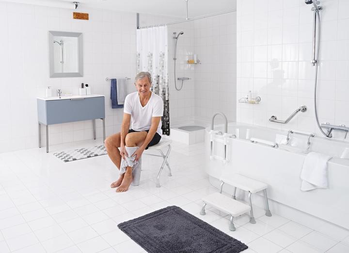 Actual product image Ridder Comfort Bathroom Stool (110 kg)