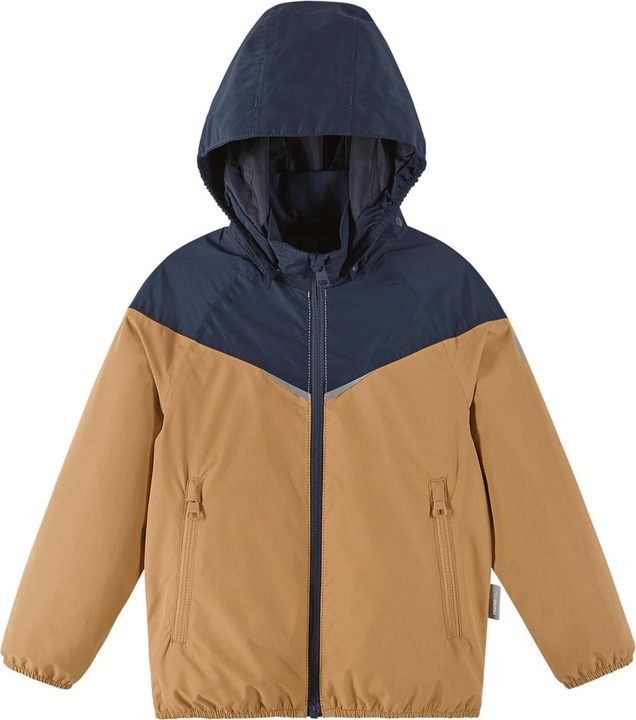 Actual product image Reima tec Kinder Regenjacke Tuulela Peanut Brown (122)