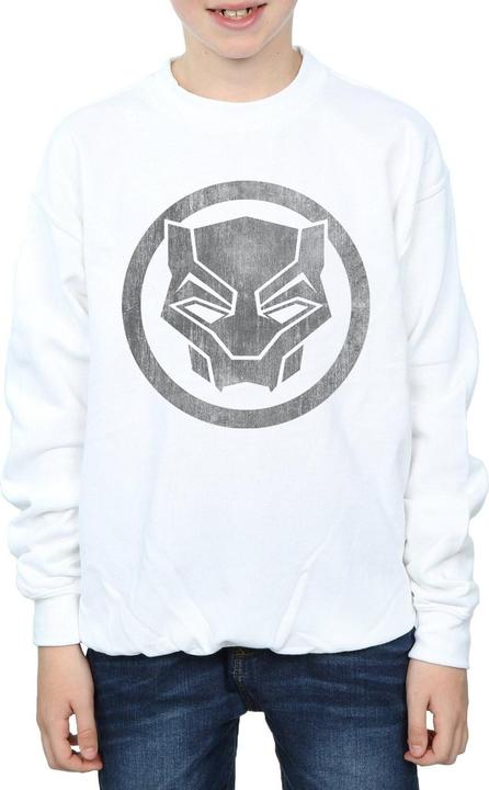 Produktbild Black Panther Distressed Icon Sweatshirt Jungen (152, 158)