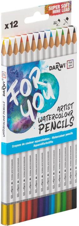 Produktbild Darwi For You FY - Aquarellfarbstifte (12x)