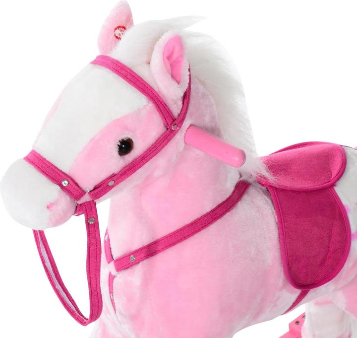 Actual product image Jamb Rocking horse pink