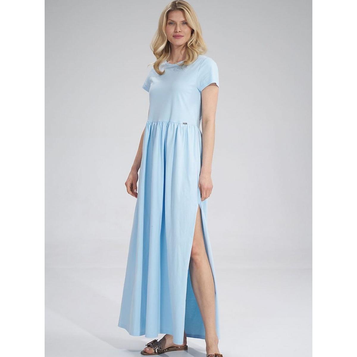 Figl, Damen, Kleider, Alltagskleid, Blau, (M)