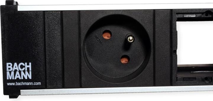 Actual product image Bachmann CONI 1xUTE/French & 2xEmpty (3x, CEE 7/3, CEE 7/5)