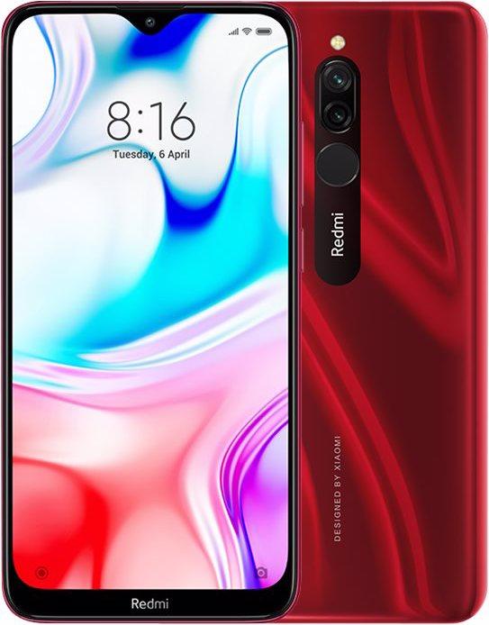 Image du produit Xiaomi Redmi 8 (64 Go, Red, 6.22", Double SIM hybride, 4G)