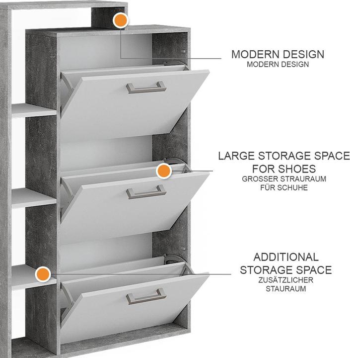 Produktbild Vicco Orlando (80 x 128.3 x 24.2 cm)