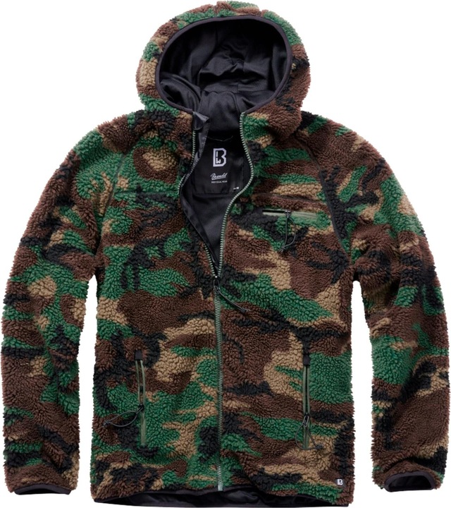 Actual product image Brandit Teddy Fleece Worker Jacket - 12256 (M)