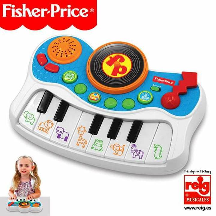 Productafbeelding Fisher-Price Fisher Price Kids Studio speelgoedpiano (Frans, Portugees, Engels, Spaans)