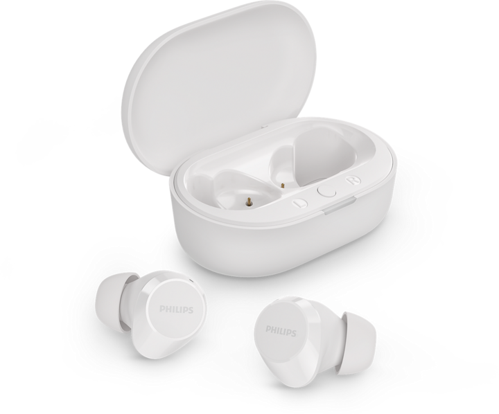 Actual product image Philips TAT1209WT/00 (No noise cancelling, 6 h, Wireless)